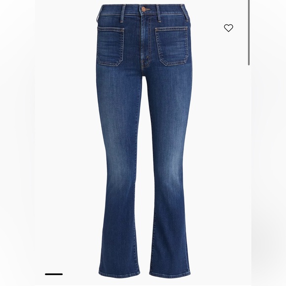 MOTHER The Patch Pocket Insider Flood Jean - Picture 1 of 6